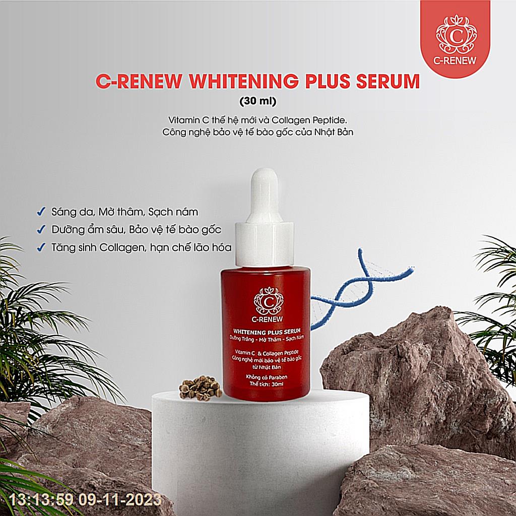Serum c - renew 30ml giúp dưỡng trắng da mờ thâm nám
