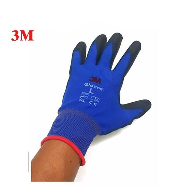 Găng Tay Chống Cắt 3M (Cấp độ 1), Màu Xanh