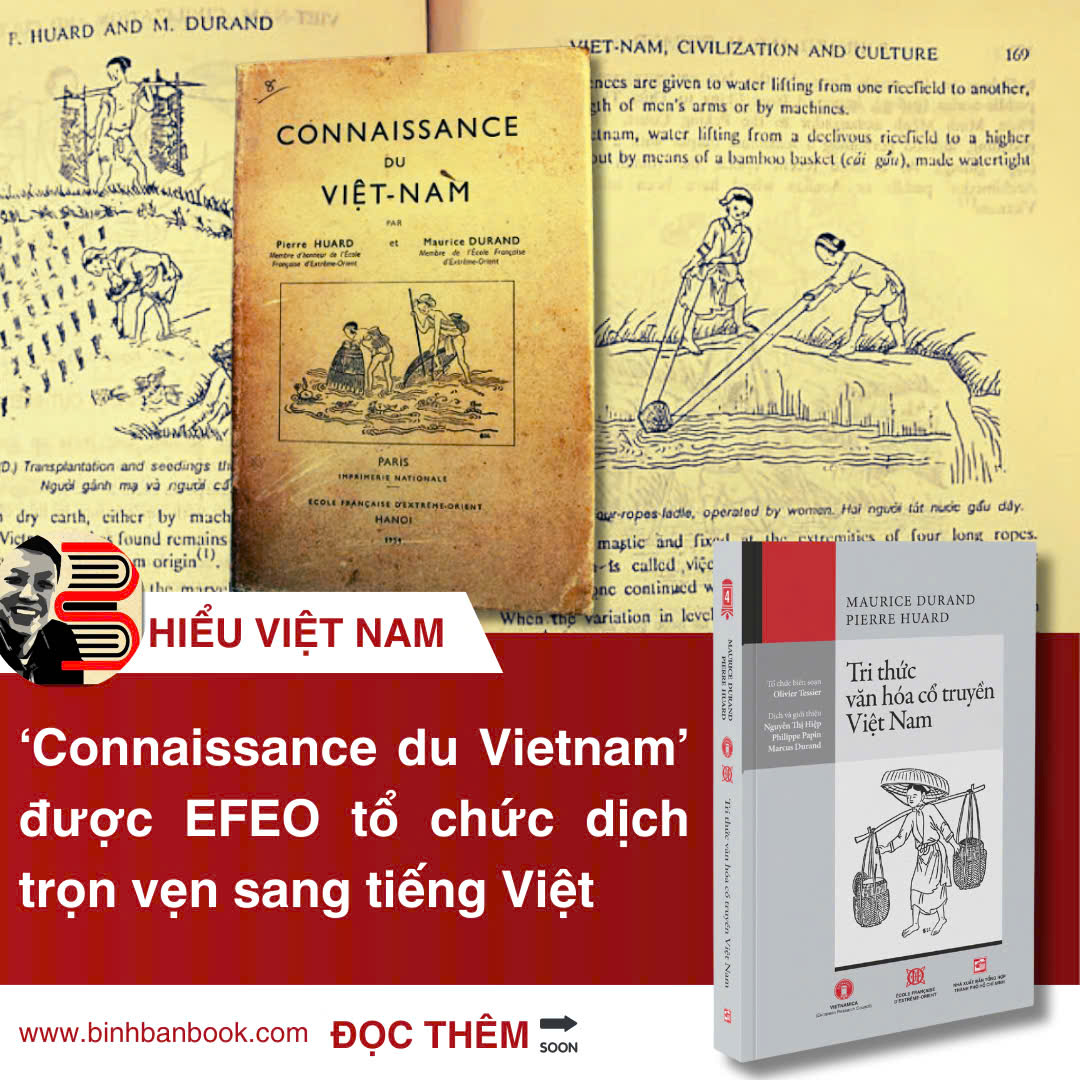 (Viện Viễn Đông Bác Cổ) (Có chữ ký dịch giả)TRI THỨC VĂN HÓA CỔ TRUYỀN VIỆT NAM 'Connaissance du Vietnam’ – Maurice Durand và Pierre Huard – NXB Tổng hợp Tp. HCM