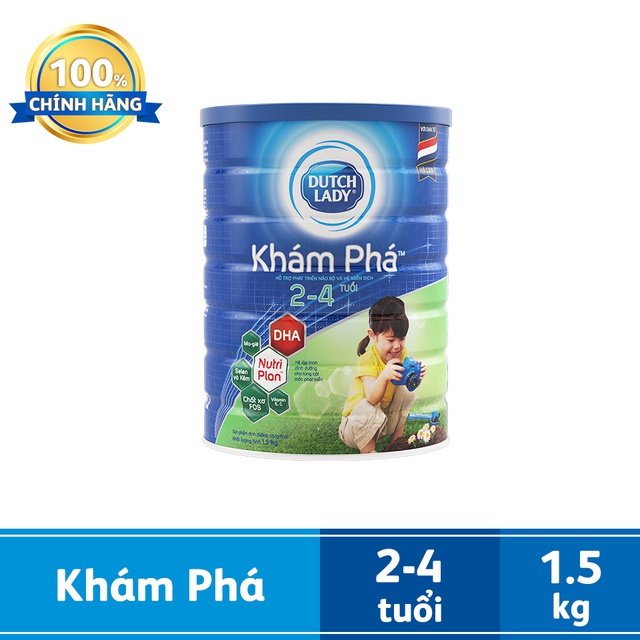 Sữa bột dutch lady khám phá 1.5kg