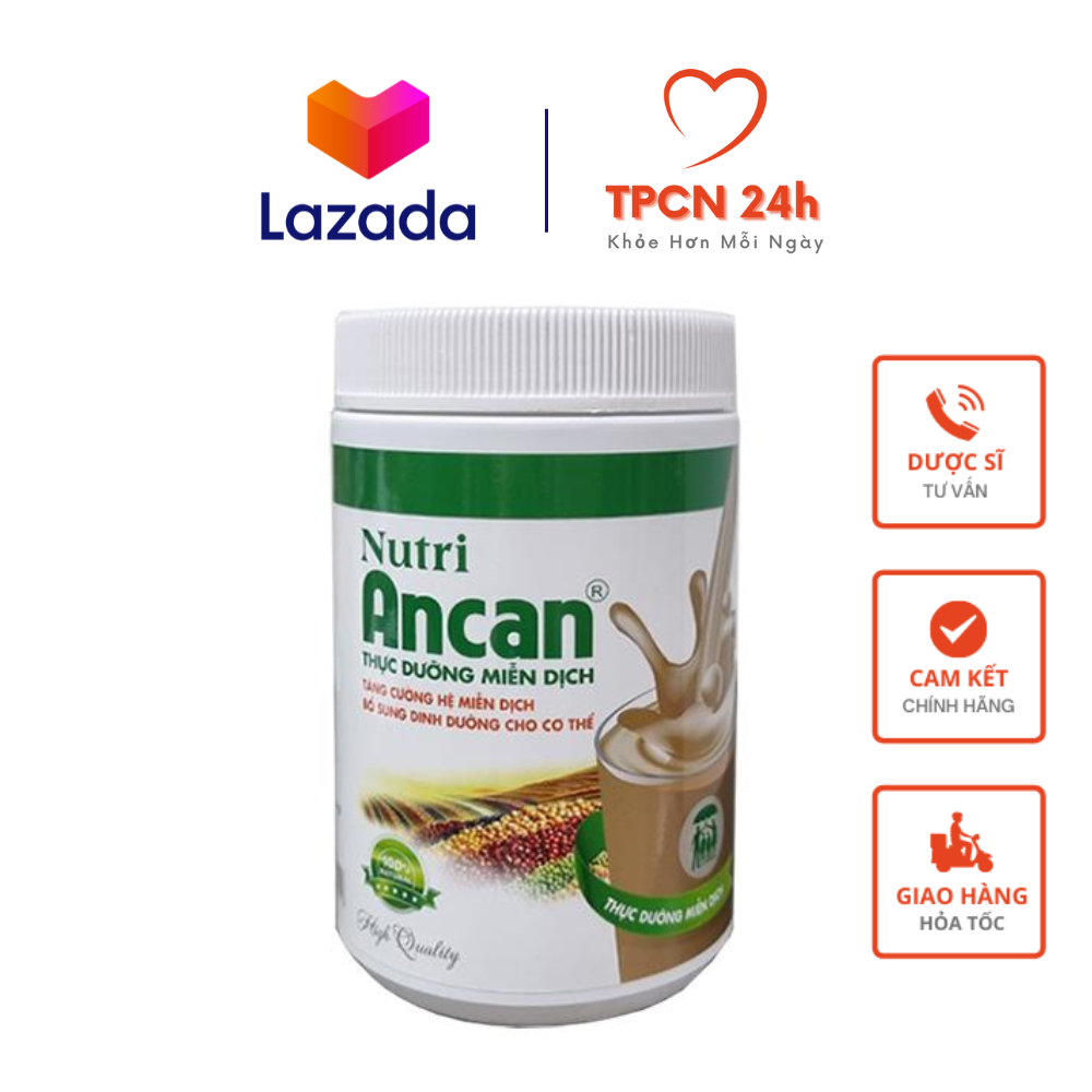 Nutri Ancan - Dinh dưỡng Miễn Dịch cho người ung thư, bệnh mạn tính