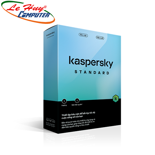 Phần mềm diệt virut Kaspersky Antivirus 1PC và 3PC 12Tháng
