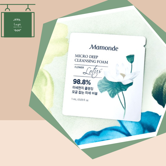Combo 3 gói Sữa Rửa Mặt Mamonde Micro Deep Cleansing Foam 1ml
