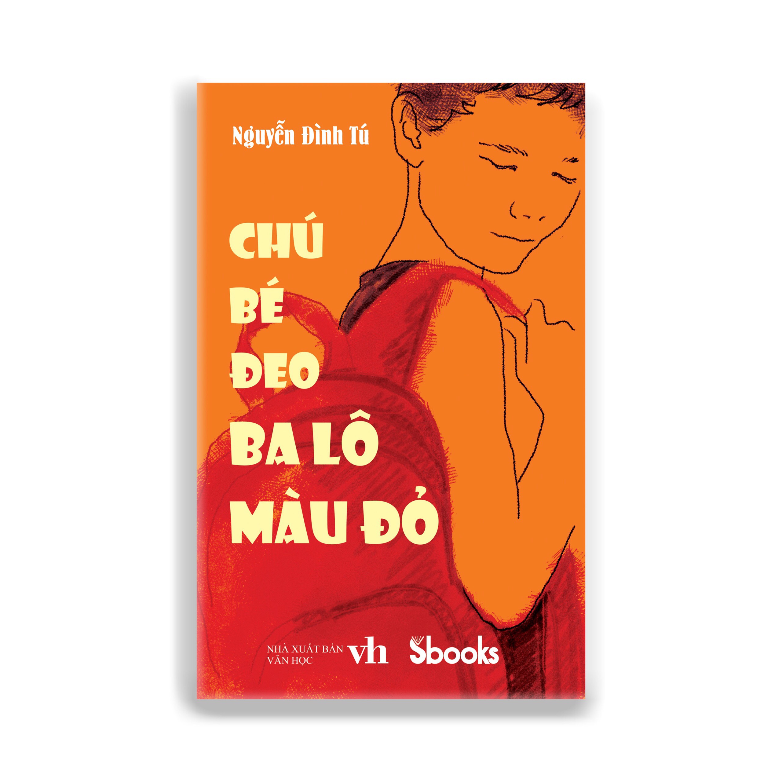 Sách - chú bé đeo ba lô màu đỏ - sbooks