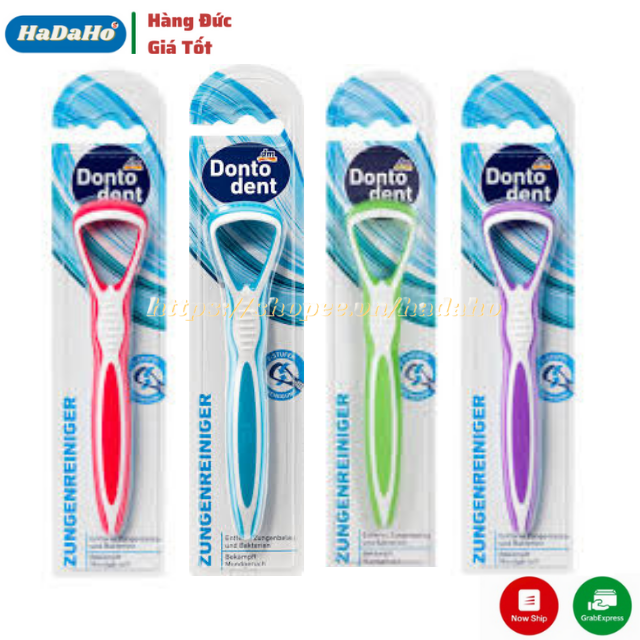 Dụng cụ cạo lưỡi dontodent Màu xanh dương - Hàng Đức