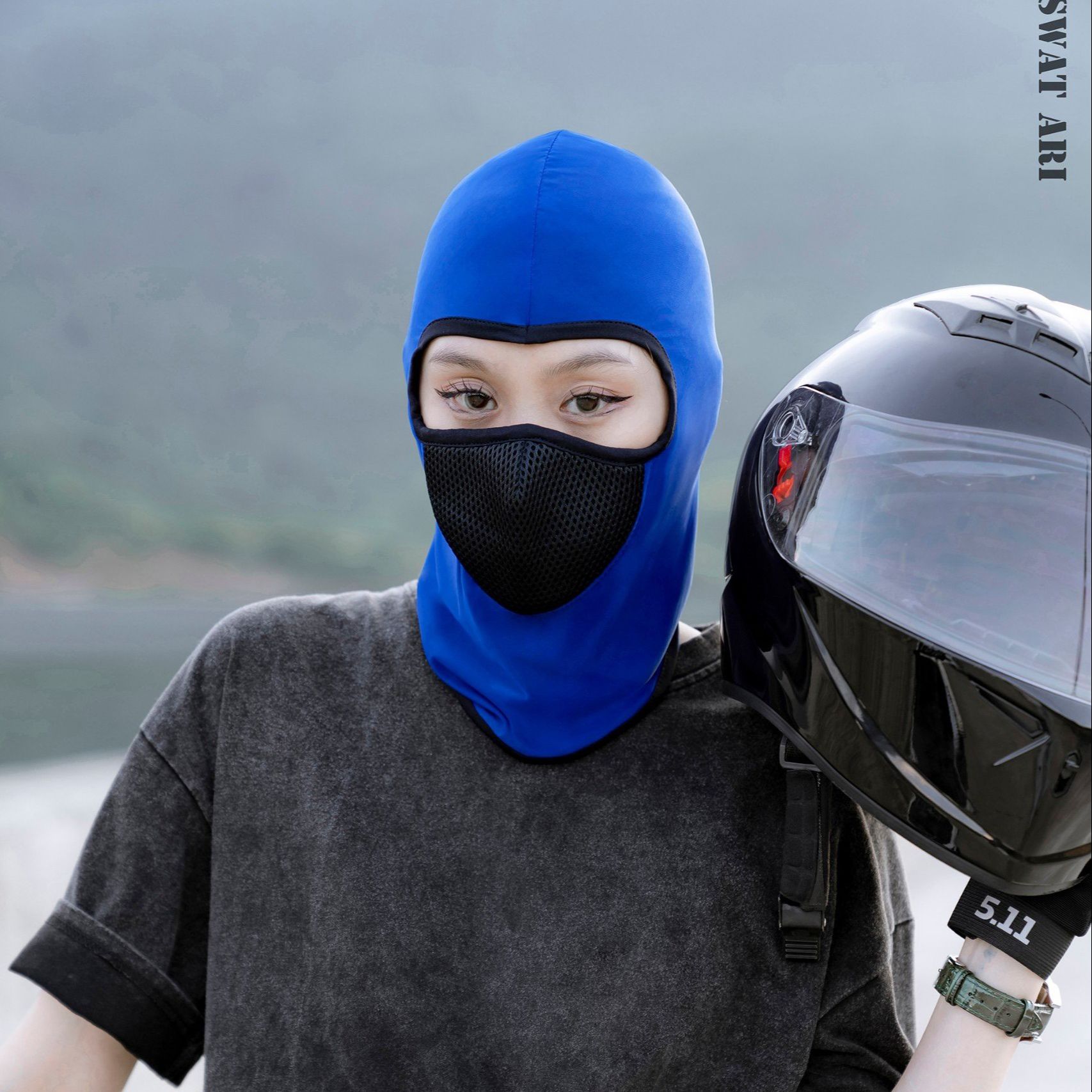 Khăn Phượt Trùm Đầu Ninja Điều Hòa Ari Cao Cấp - Mặt Nạ Chống Nắng, Chống Tia Uv Đa Năng Đi Xe Máy,Chơi Thể Thao