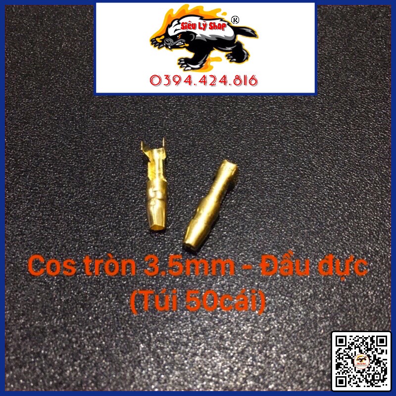 Cos tròn 3.5mm - đầu đực
