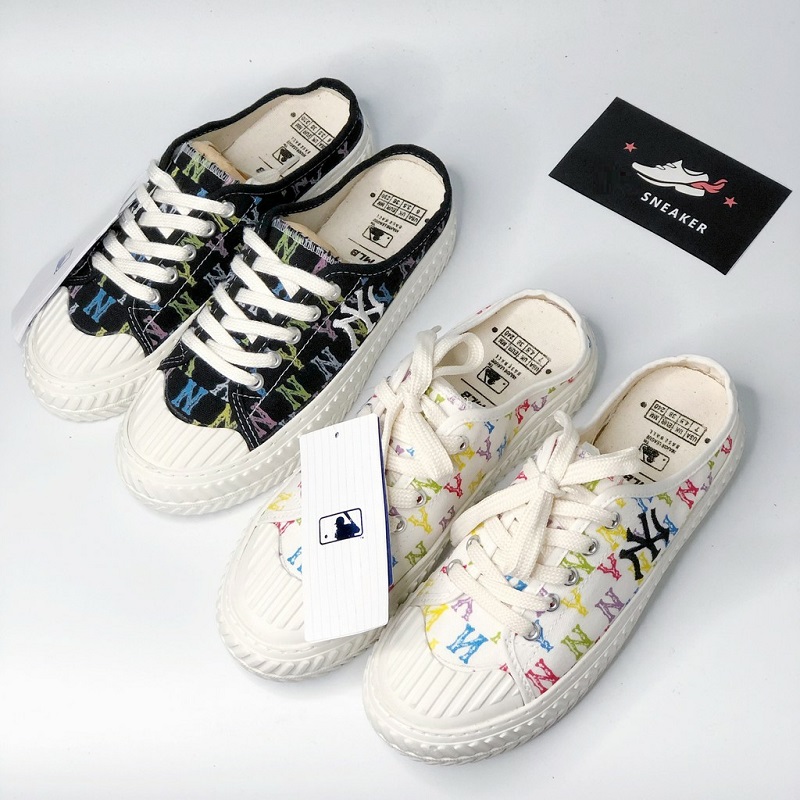 SỤC THỜI TRANG - SNEAKER ĐẠP GÓT - HOT TREND 2021- SỤC NY HOA VĂN
