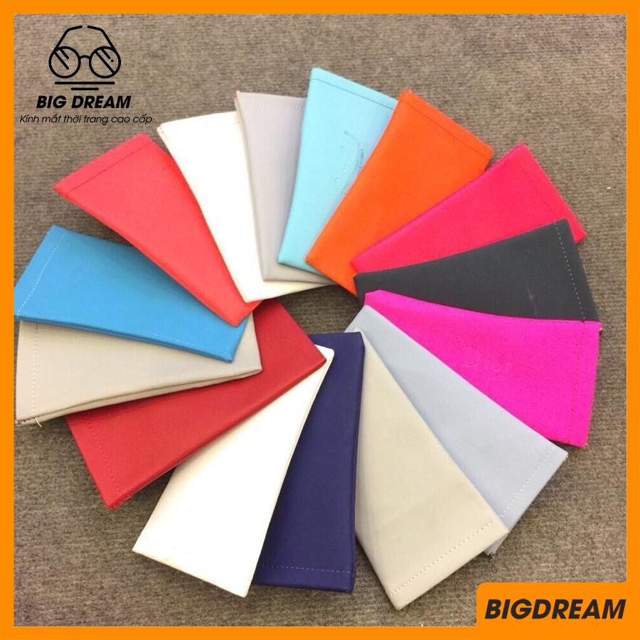 Combo 5 túi da đựng mắt kính cao cấp