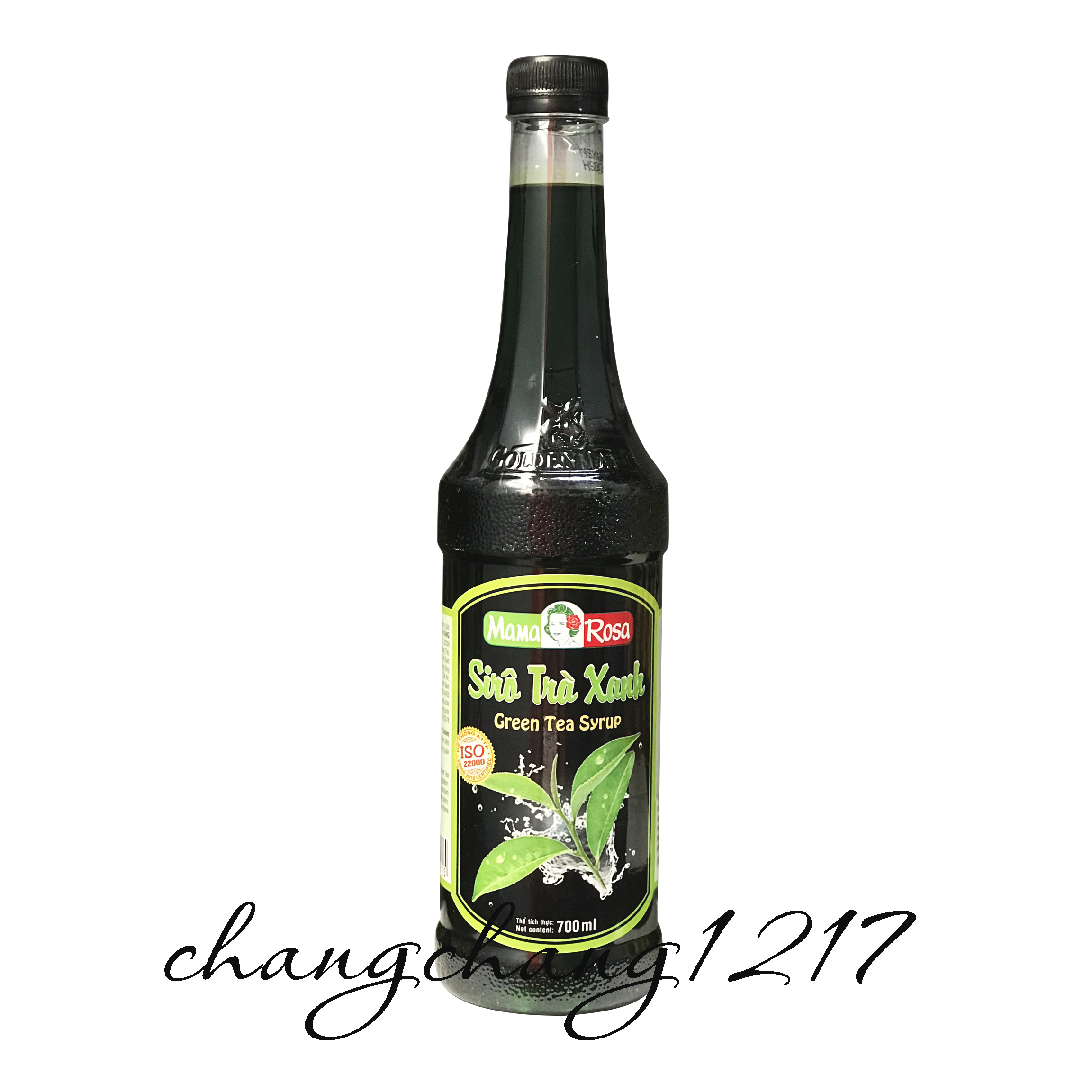 Siro Golden Farm Trà Xanh Chai Nhựa 700ml
