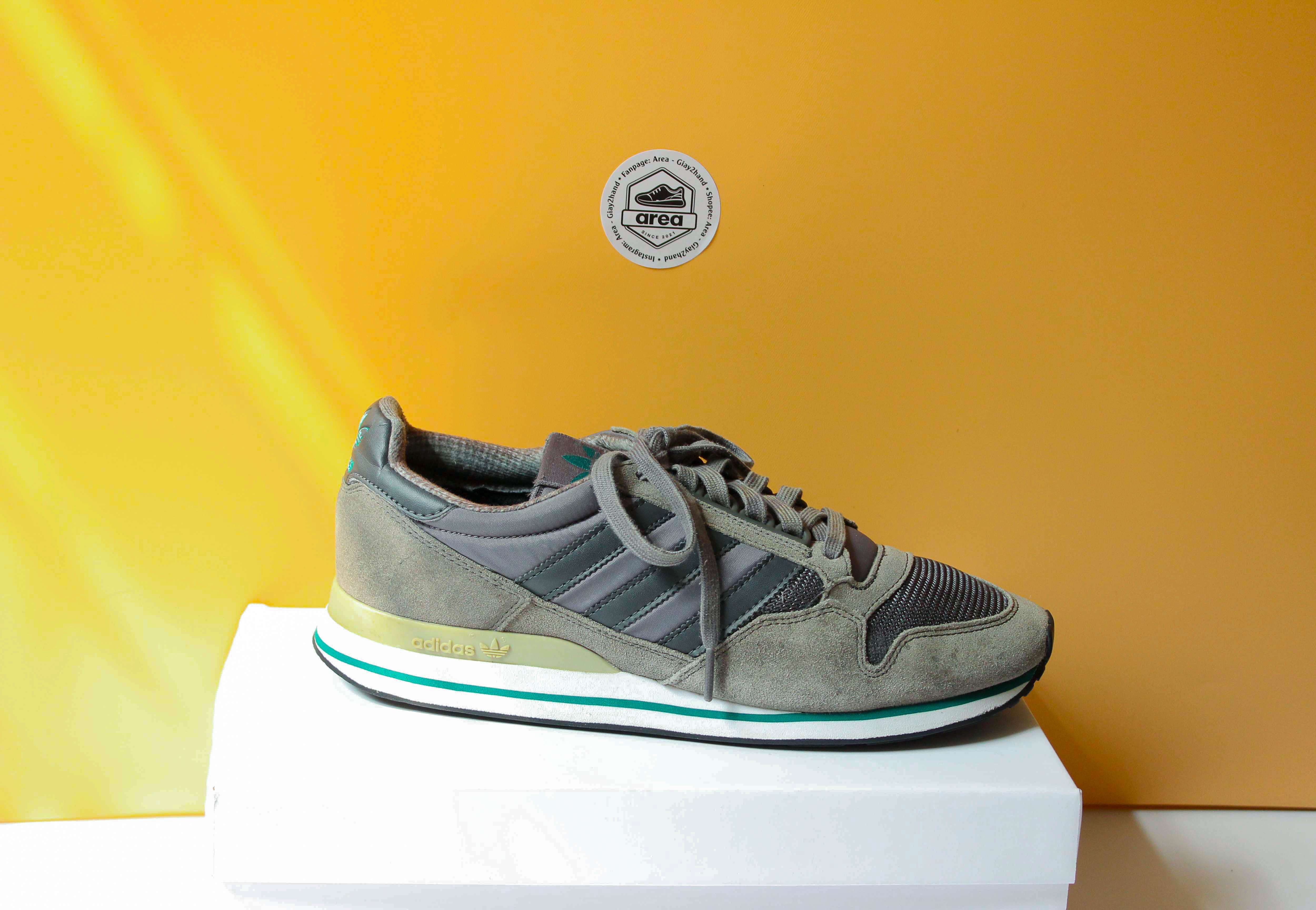 Giày 2hands adidas zx 500 rm xám-size 42 2/3-adi0000012