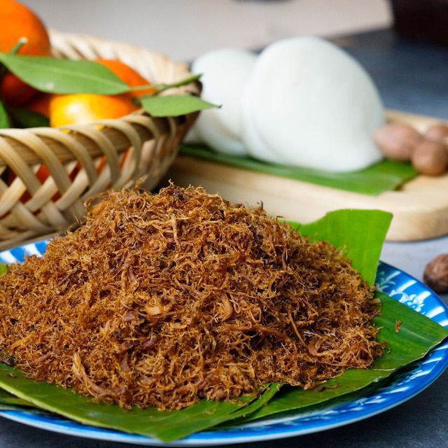 Ruốc nấm hương sạch nhà làm thơm ngon ( 500g )