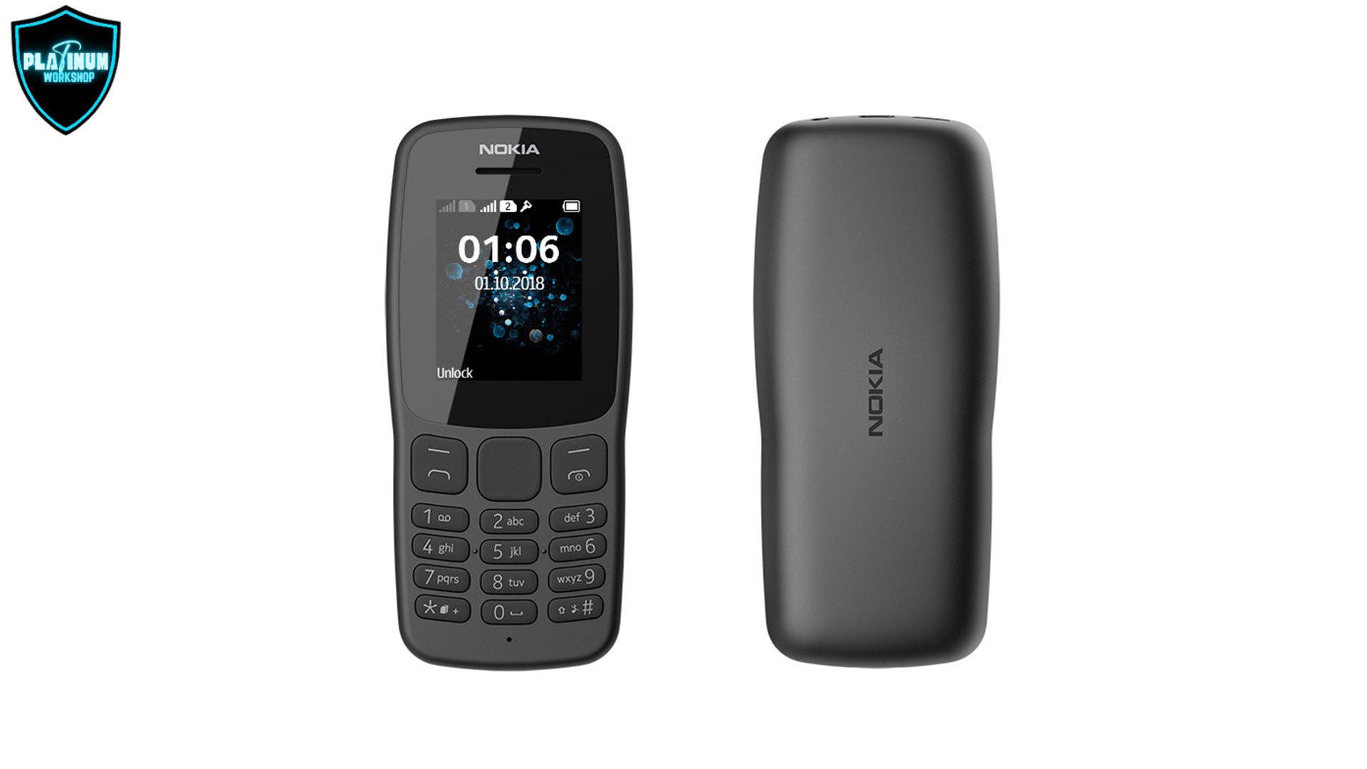 Điện thoại nokia 105 ta-1114 full box + phụ kiện zin