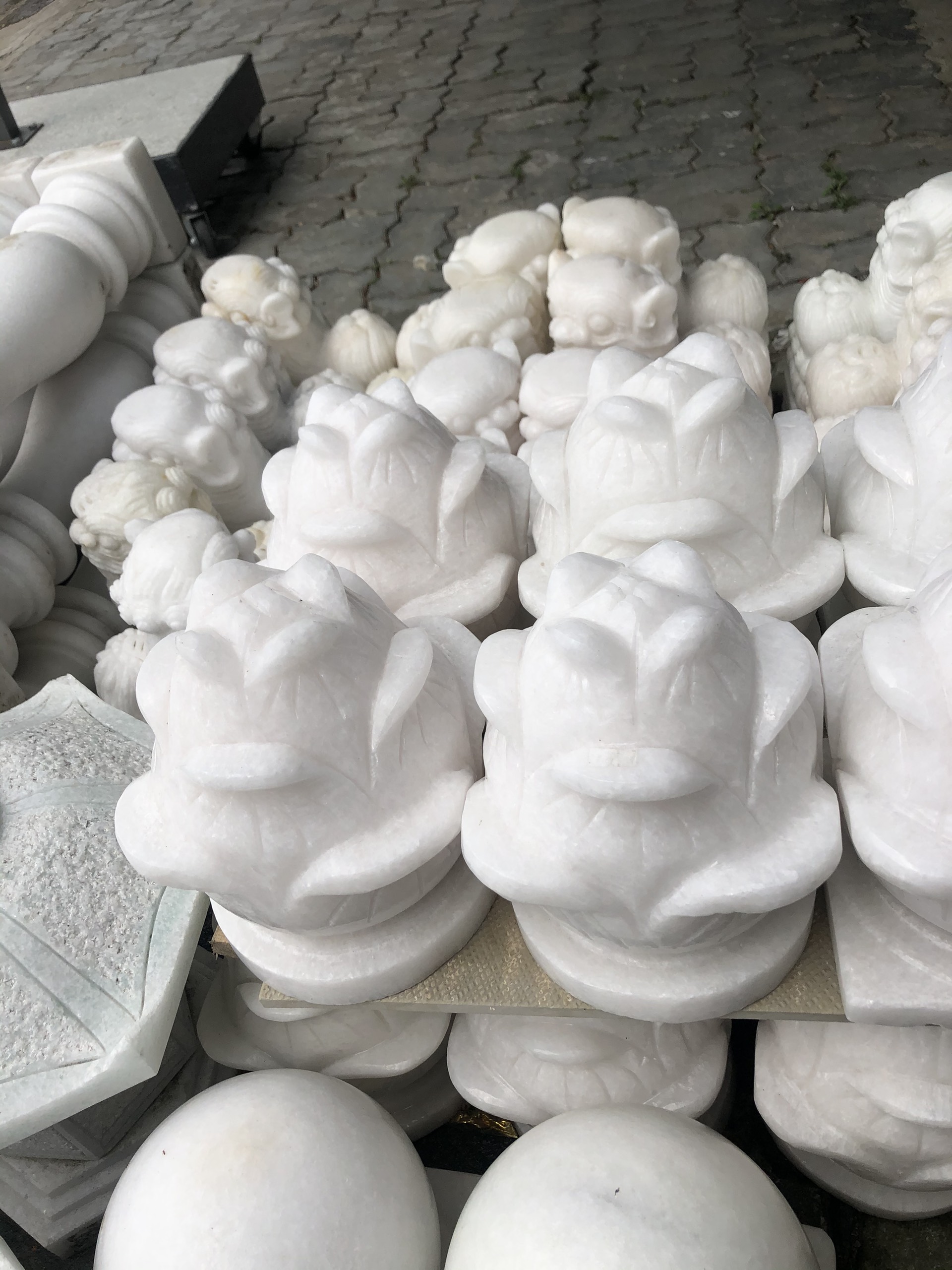 [FreeshipMAX] cặp búp sen đá non nước 18x22 cm