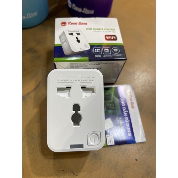 Ổ cắm wifi đơn oc.01.wf 16a rạng đông