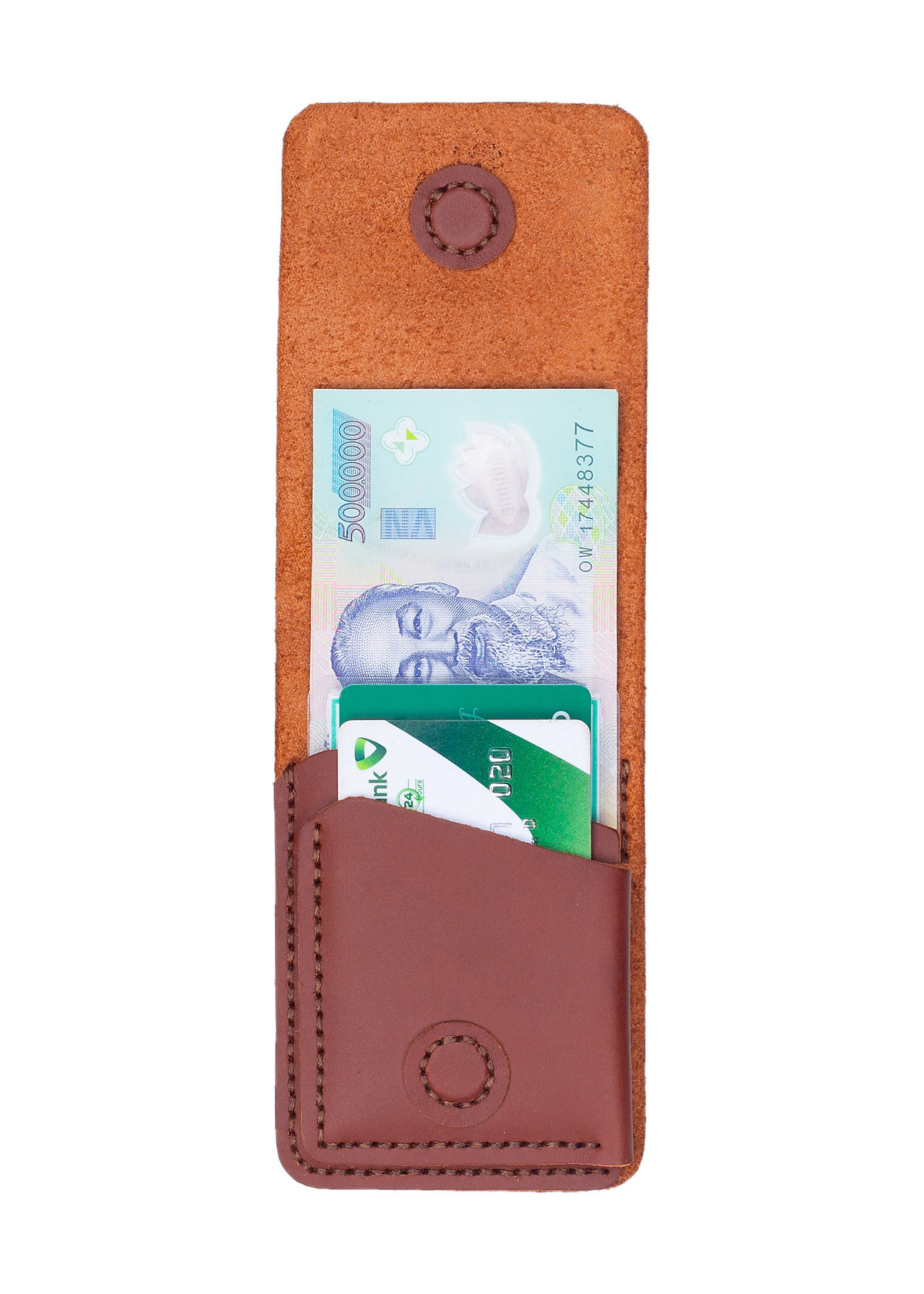 Ví Bóp Nam Nữ Nhỏ Gọn Thời Trang Độc Đáo Da Bò Handmade Galaxy Store GVU01