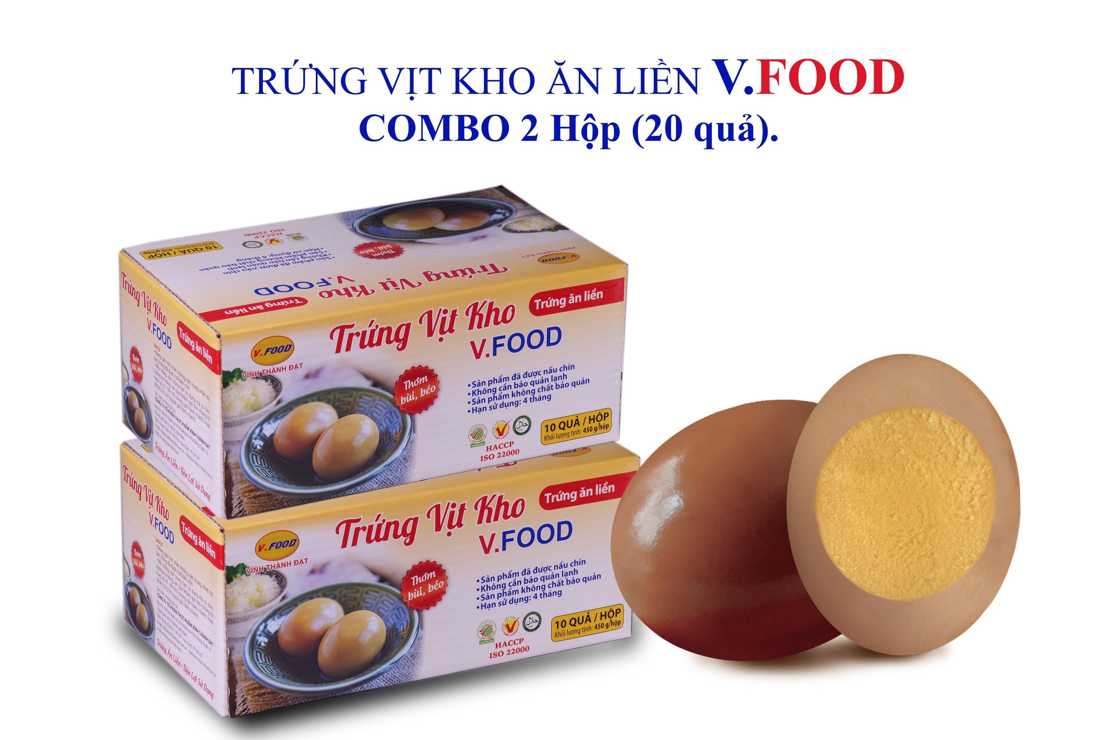 Combo 2 hộp vịt kho