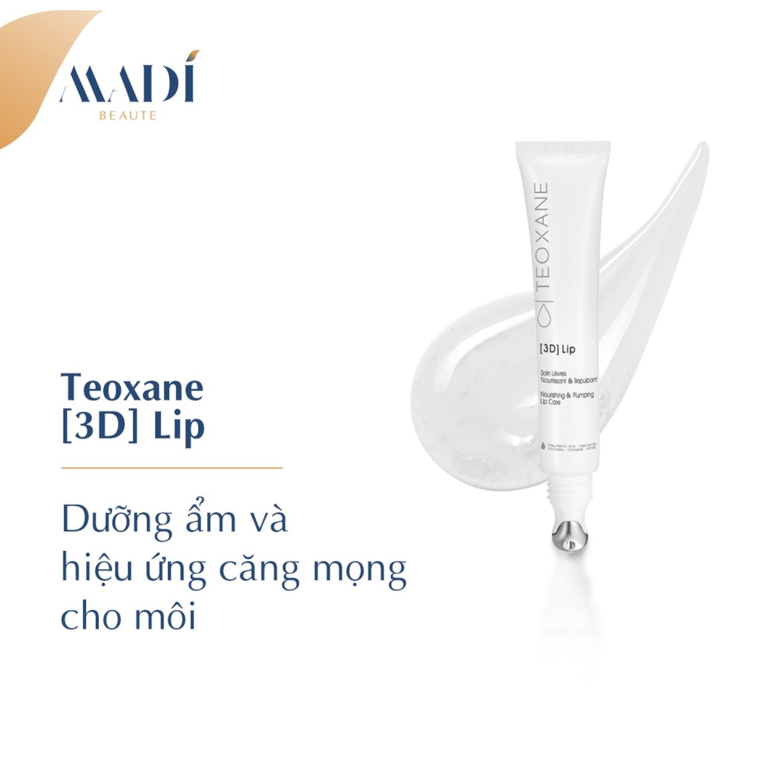 Son dưỡng môi lip của teoxane 10ml