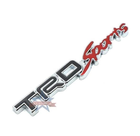 [HCM]Tem decal chữ kim loại TRD Sport dán xe ô tô