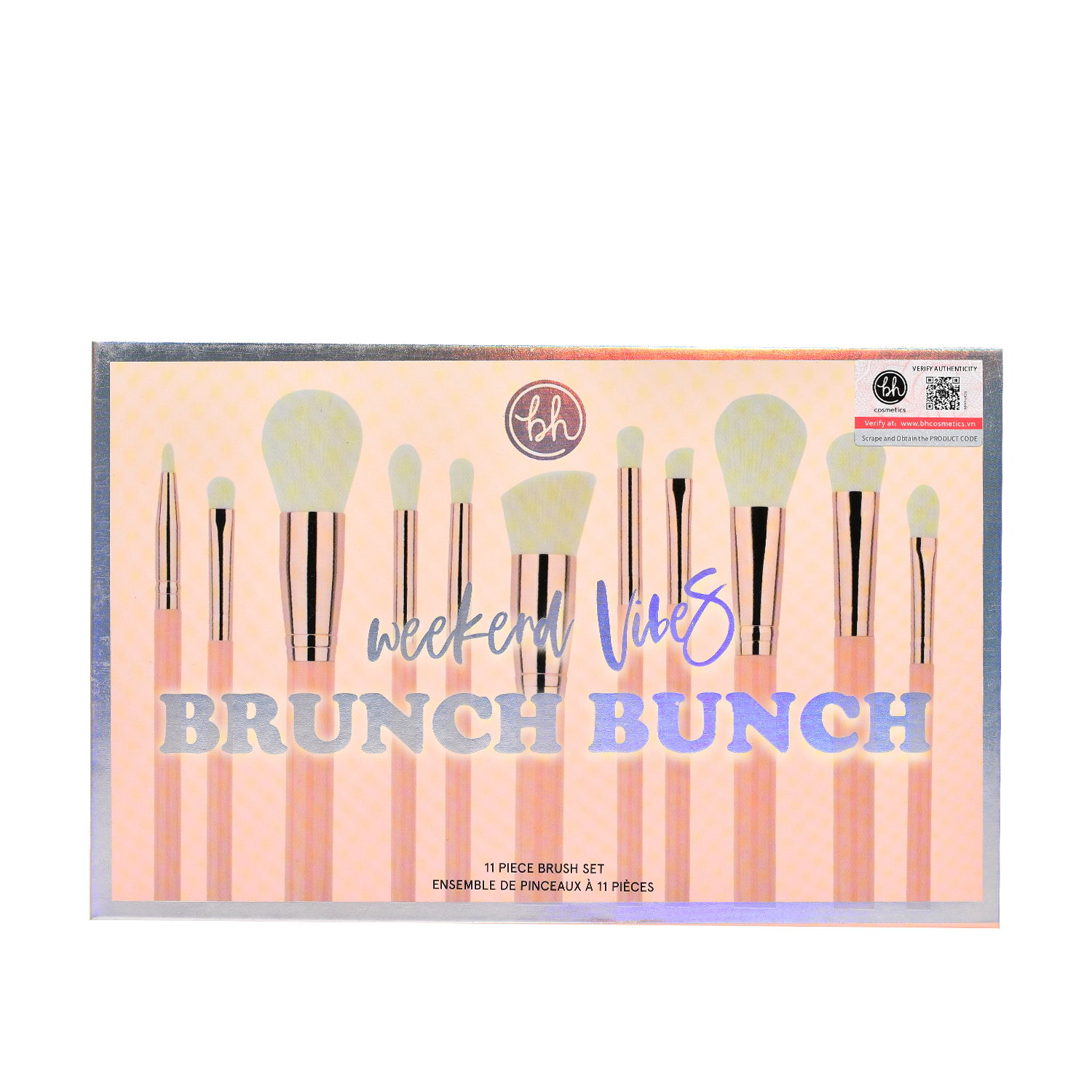 Bộ cọ trang điểm bh cosmetics 11 cây brunch bunch