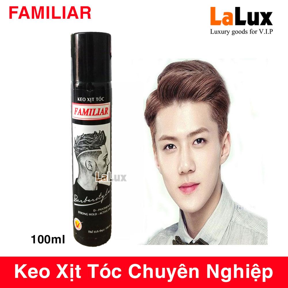 Keo Xịt Tóc Nam Chuyên Nghiệp BARBERSTYLE - Gom Xịt Tóc FAMILIAR Chất Lượng Cao FMLA100
