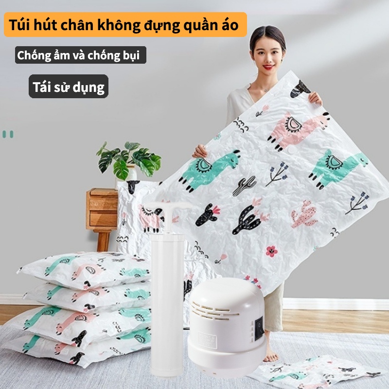 Túi hút chân không đựng quần áo chăn màn Chống nấm mốc Gọn gàng chống nấm mốc Nén giúp tiết kiệm dung lượng