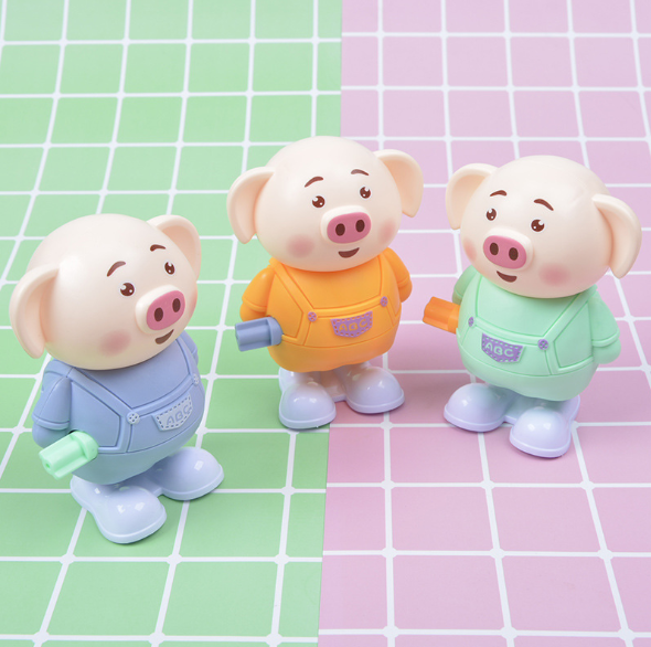 [HCM]Heo (Lợn) Nhảy Múa Bằng Dây Cót Trend Titok [Đồ Chơi Trẻ Em]