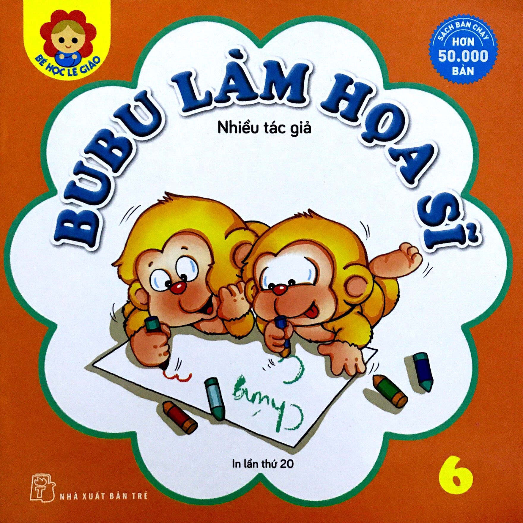 Fahasa - Bé Học Lễ Giáo - Bubu Tập 6: Làm Họa Sĩ (Tái Bản)