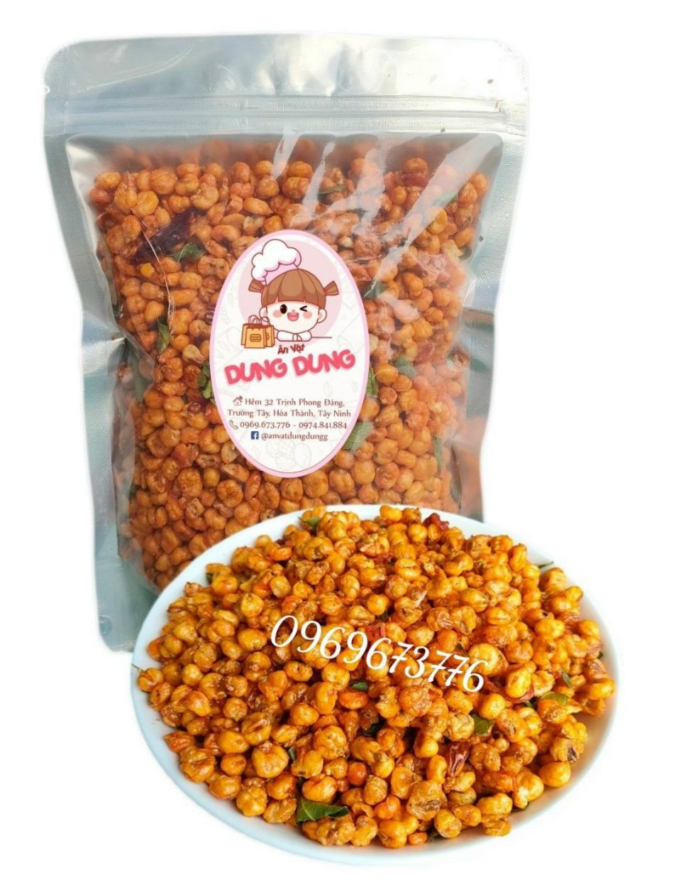 BẮP BÒ SẤY LÁ CHANH 100G/500G/1KG - đồ ăn vặt - bách hóa online uy tín