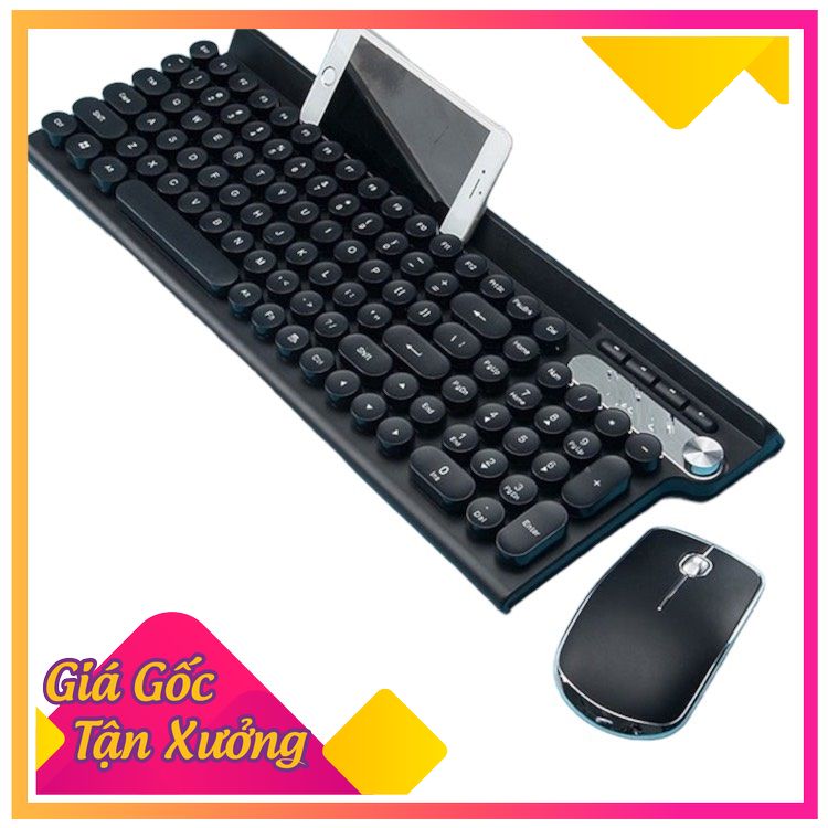Bàn phím chuột bluetooth️FREESHIP️ Bàn phím chuột không dây cao cấp - Bộ bàn phím chuột phiên bản sạc LT500