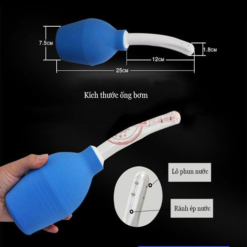 Dụng cụ xịt rửa hậu môn vệ sinh