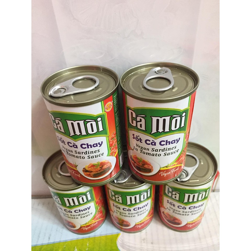 Cá mòi chay sốt cà đóng hộp - hộp x 150g - 1 hộp