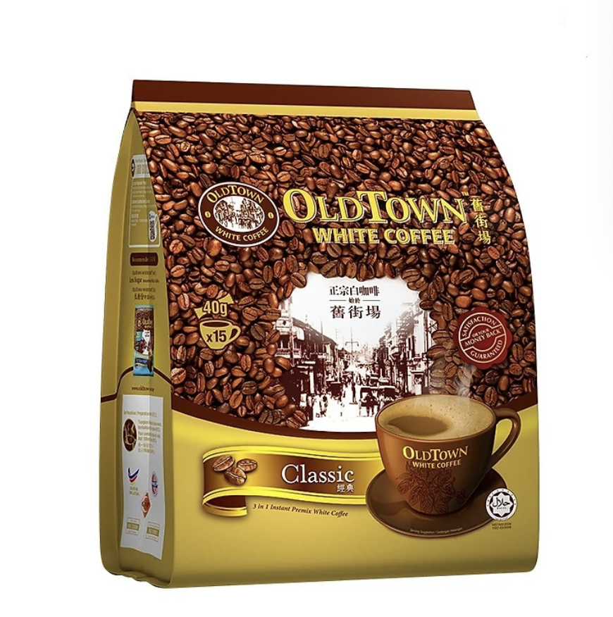 Cà phê trắng oldtown white coffee - vị classic - 570g/ túi