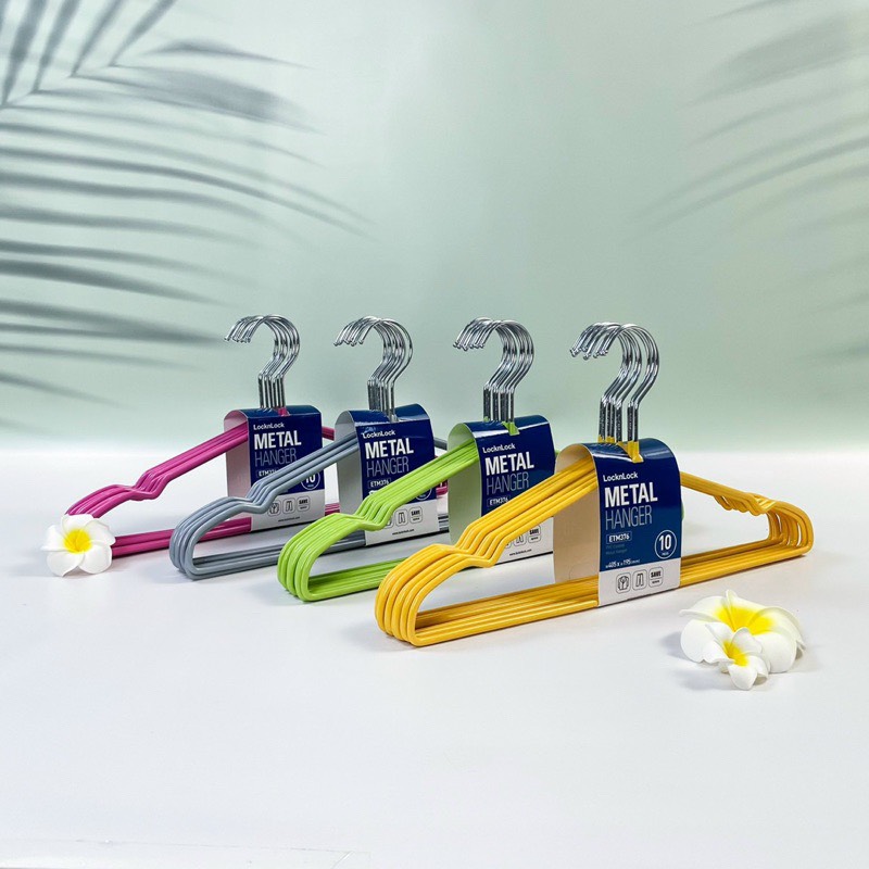 Sét 10 móc treo quần áo lock&lock etm376