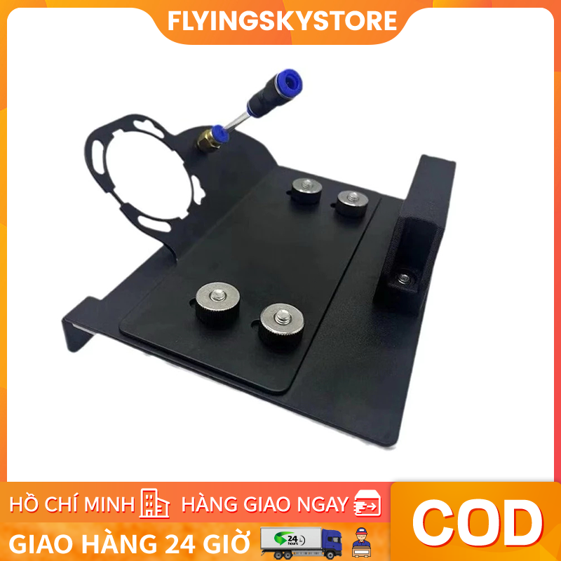Khung mài góc , Bàn cắt mòi gạch bàn cắt vát 45 độ lắp máy cắt cầm tay , Đế cắt mòi INOX 304 cắt góc 45 độ