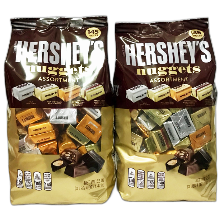 Kẹo Chocolate Hershey Nuggets 1,47Kg Của Mỹ