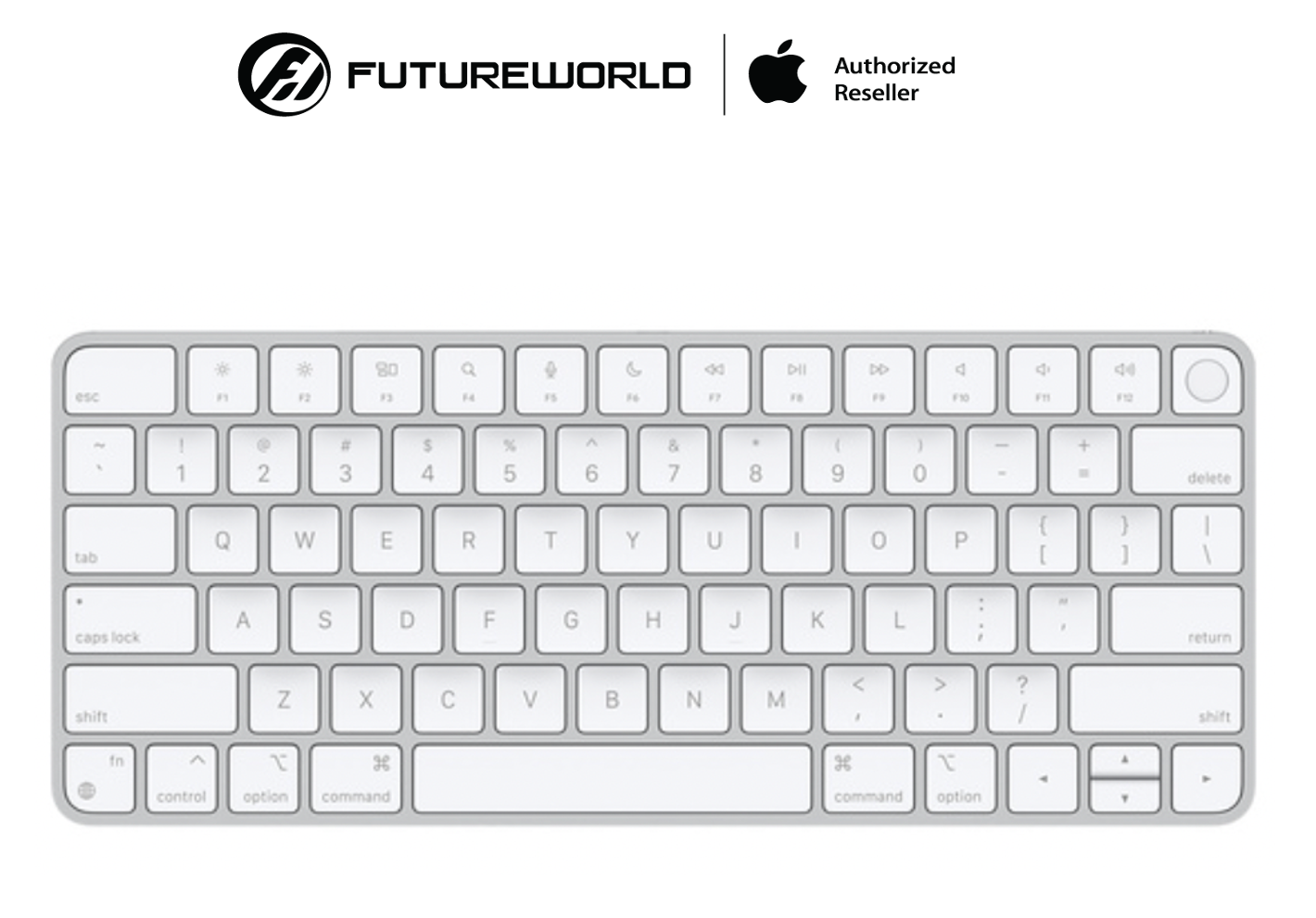 Apple Magic Keyboard with Touch ID for Mac models with Apple silicon- Hàng Chính Hãng