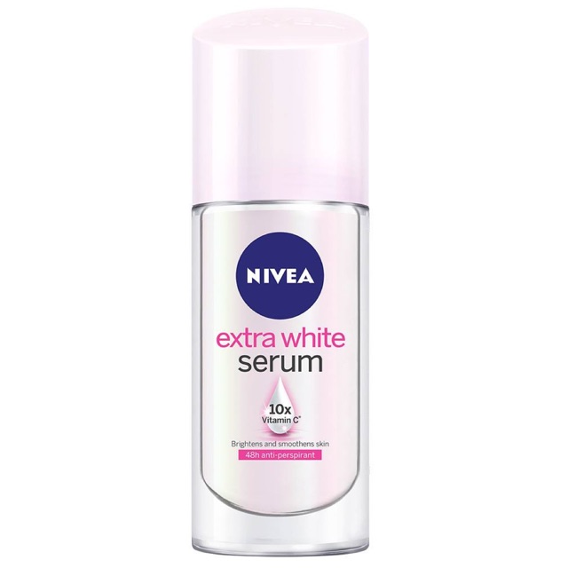 Lăn khử mùi Serum trắng mịn Nivea Extra White Serum 40ml