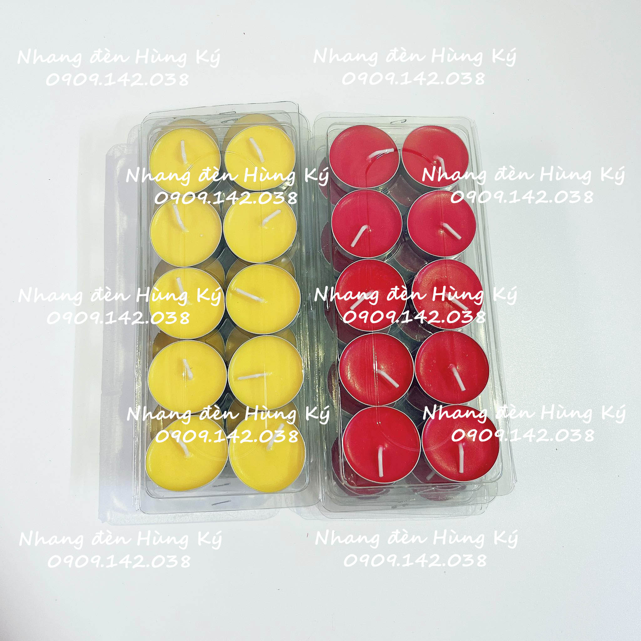 Đèn tealight sáp bơ không khói