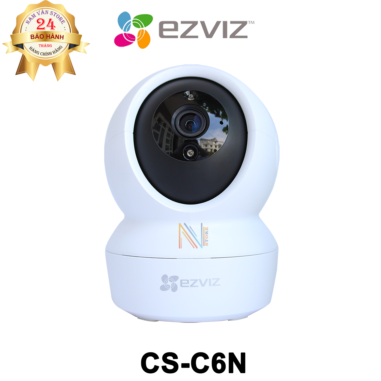 Camera Ip Wifi Ezviz C6N Full HD 1080P Có Cổng Lan - Hàng Chính Hãng