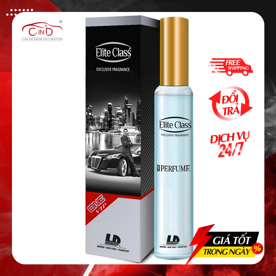 Nước hoa ô tô dạng xịt l&d elite class one vip - nhập khẩu chính hãng
