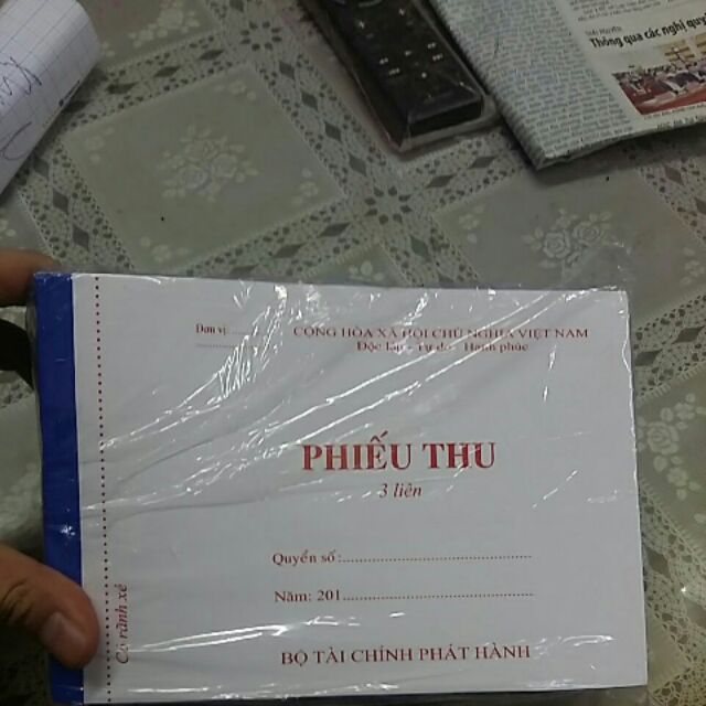 [RẺ VÔ ĐỊCH] Phiếu thu, phiếu chi, hóa đơn, xuất nhập kho...2 và 3 liên giấy cacbon dày bìa couche