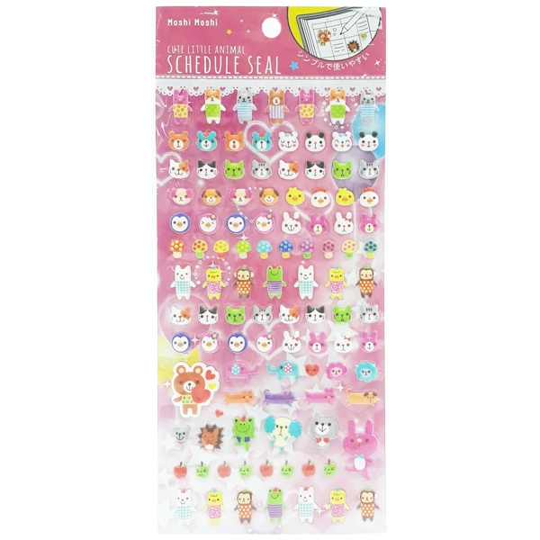 Sticker moshi 006 - mẫu 8 - hình động vật