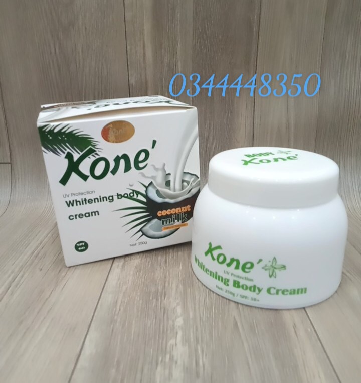 [HCM]Kem Body Kone Sữa Dừa kem body siêu trắng da toàn thân Kone Thái lan