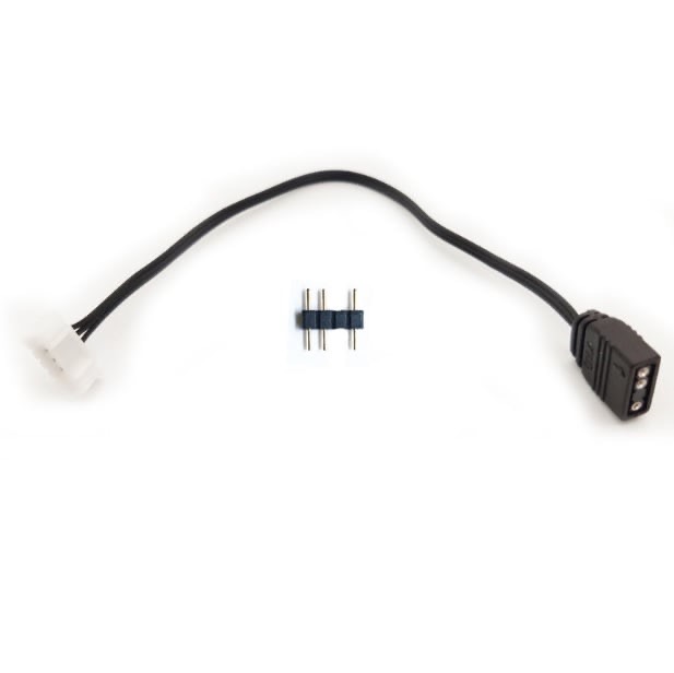 Dây Chuyển Nguồn Từ 6 Pin Của Hub Coolmoon Ra 3 Pin-5V ARGB