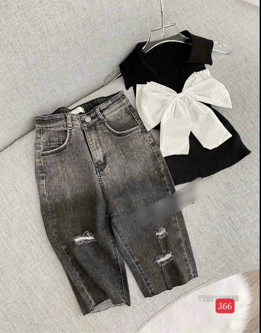 [CAM KẾT Y HÌNH]quần short jean nữ cao cấp win268 MẪU MỚI NHẤT M802 rách xước in thêu chuẩn shop màu xanh xám sáng thời trang AN NHIÊN STORE 9999 an1024