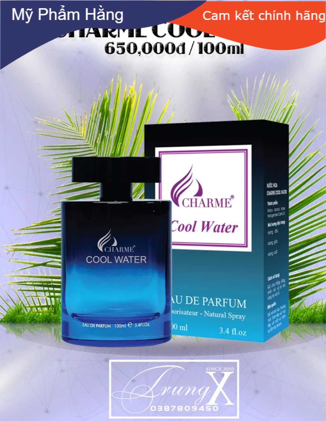 Nước hoa cool water 100ml