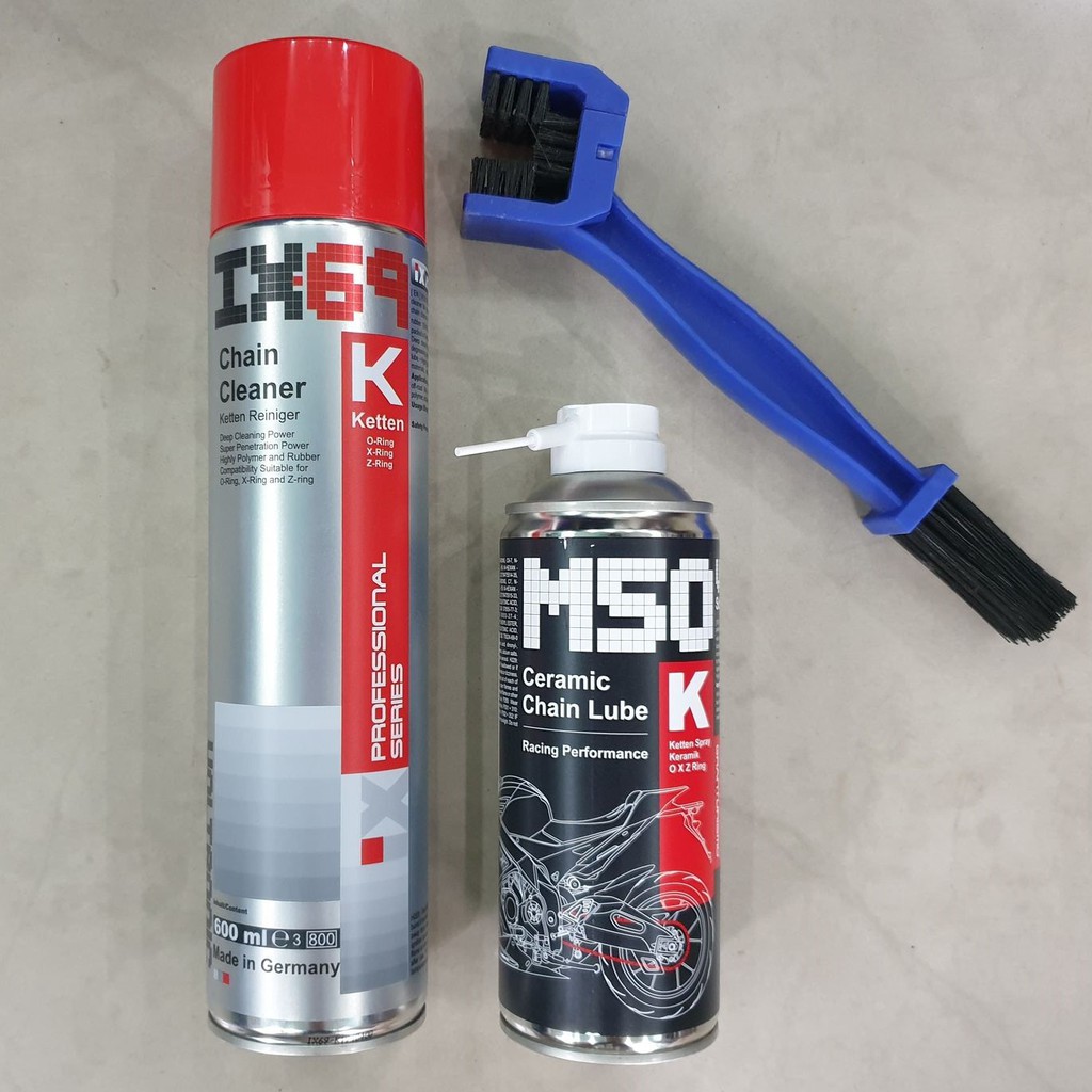Combo rửa sên dưỡng sên Voltronic IX69 600ml và Voltronic M50 450ml - Mua Combo Tặng bàn chải 3D