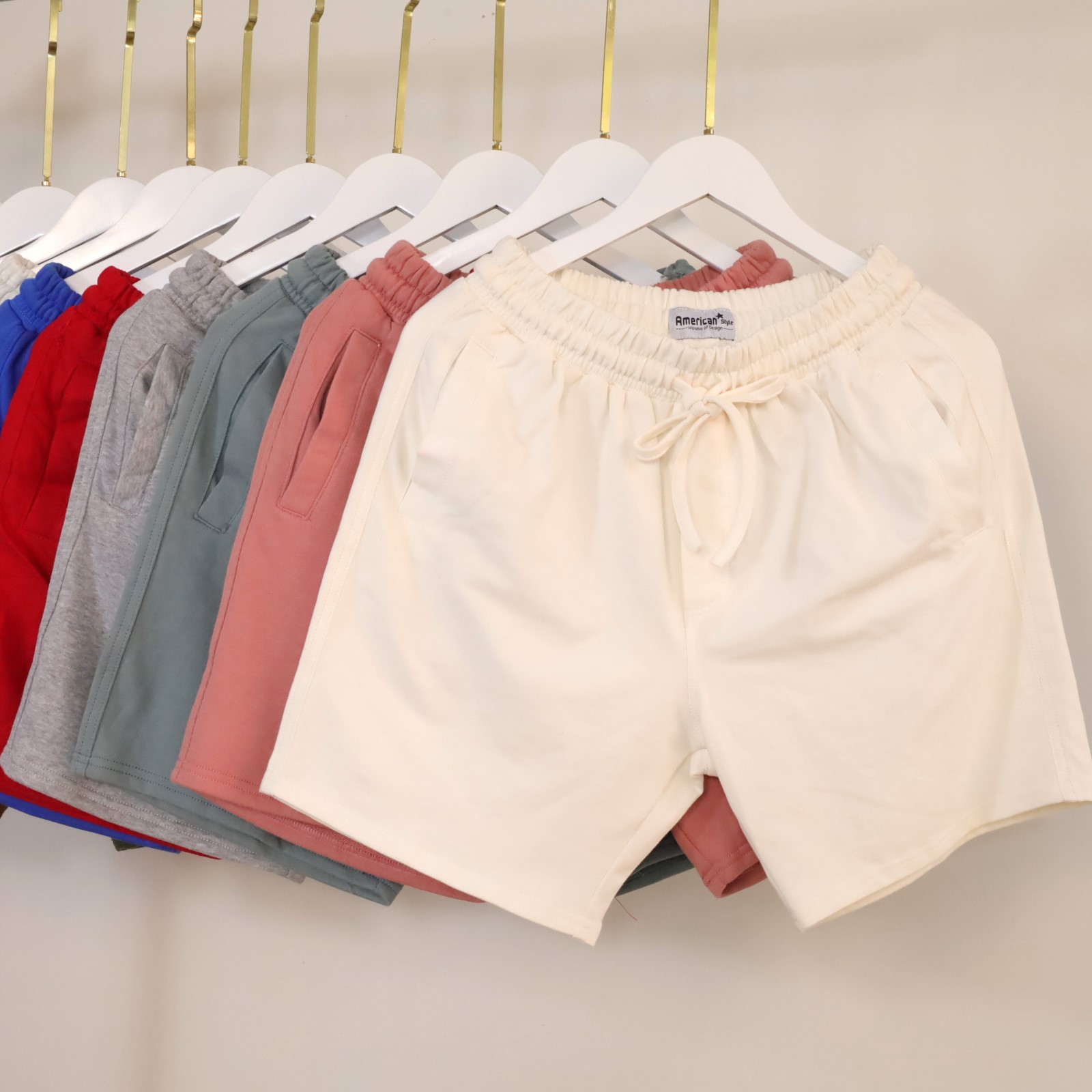Quần Sọt Màu Trơn, Quần Đùi Short Ngắn Basic  Mặc Thường Ngày Dễ Phối Đồ Chất Thun Cotton Dày Co Giãn Dễ Chịu