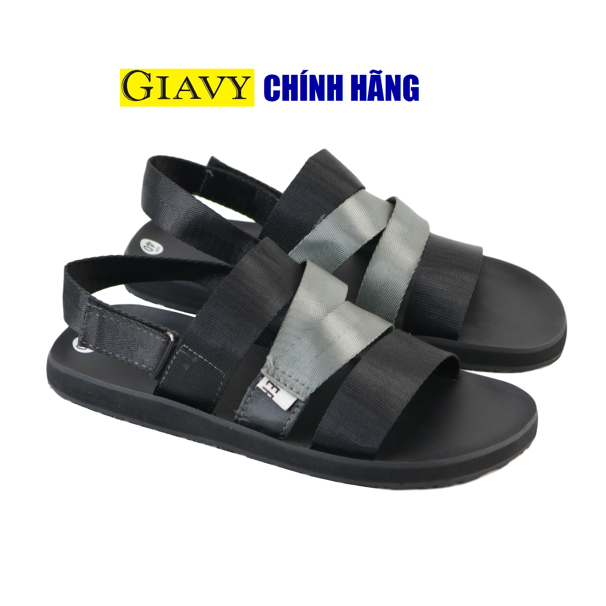 Giày quai hậu nam giavy kiểu 3 dây sl524